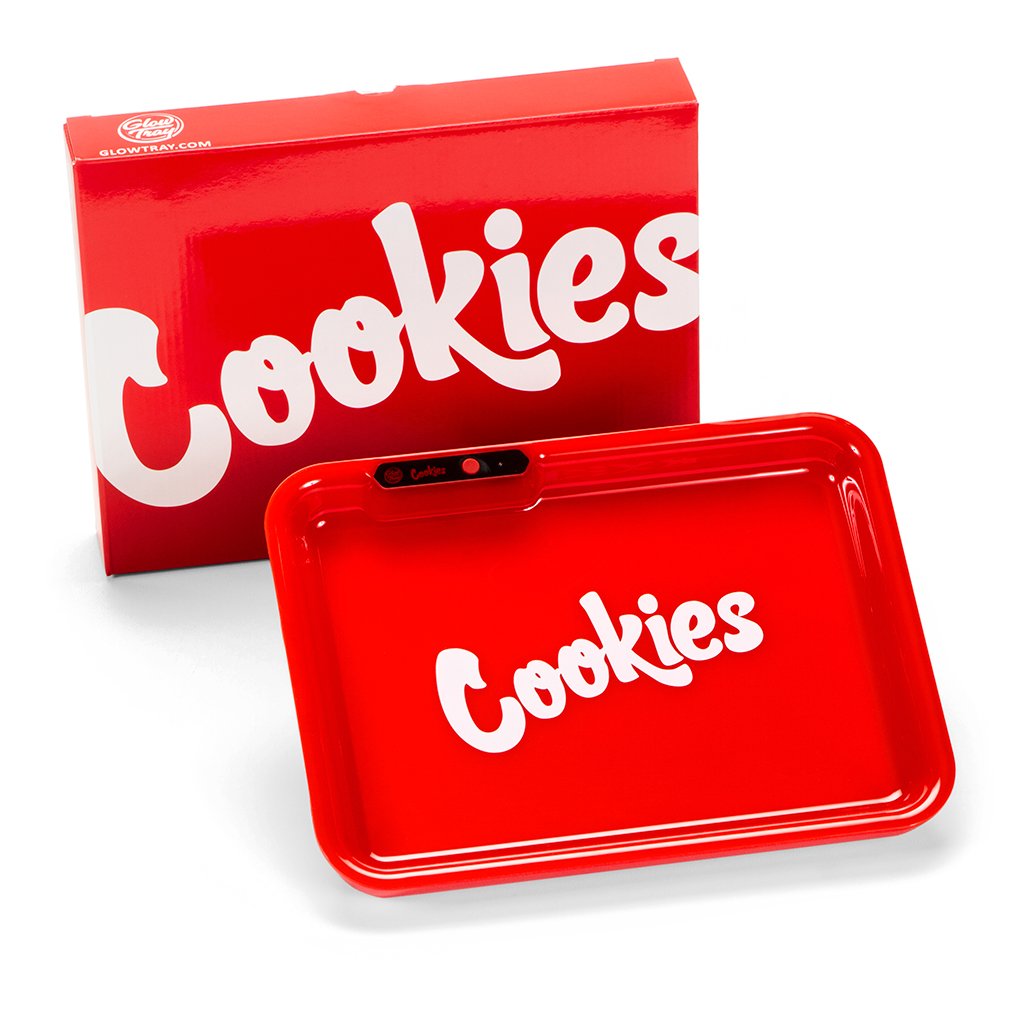 Photograph of product: Cookies - V4 Glow Tray - Rolling Tray - Red