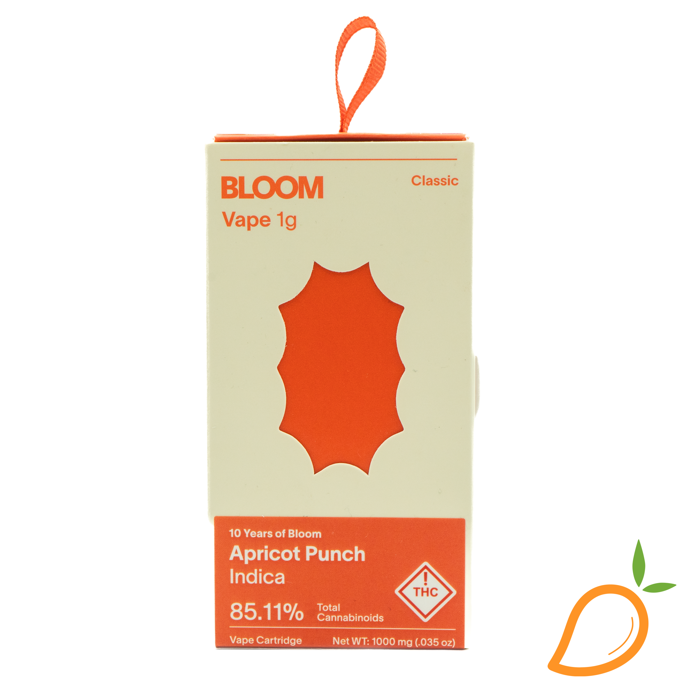 Photograph of product: 1g Apricot Punch Vape Bloom