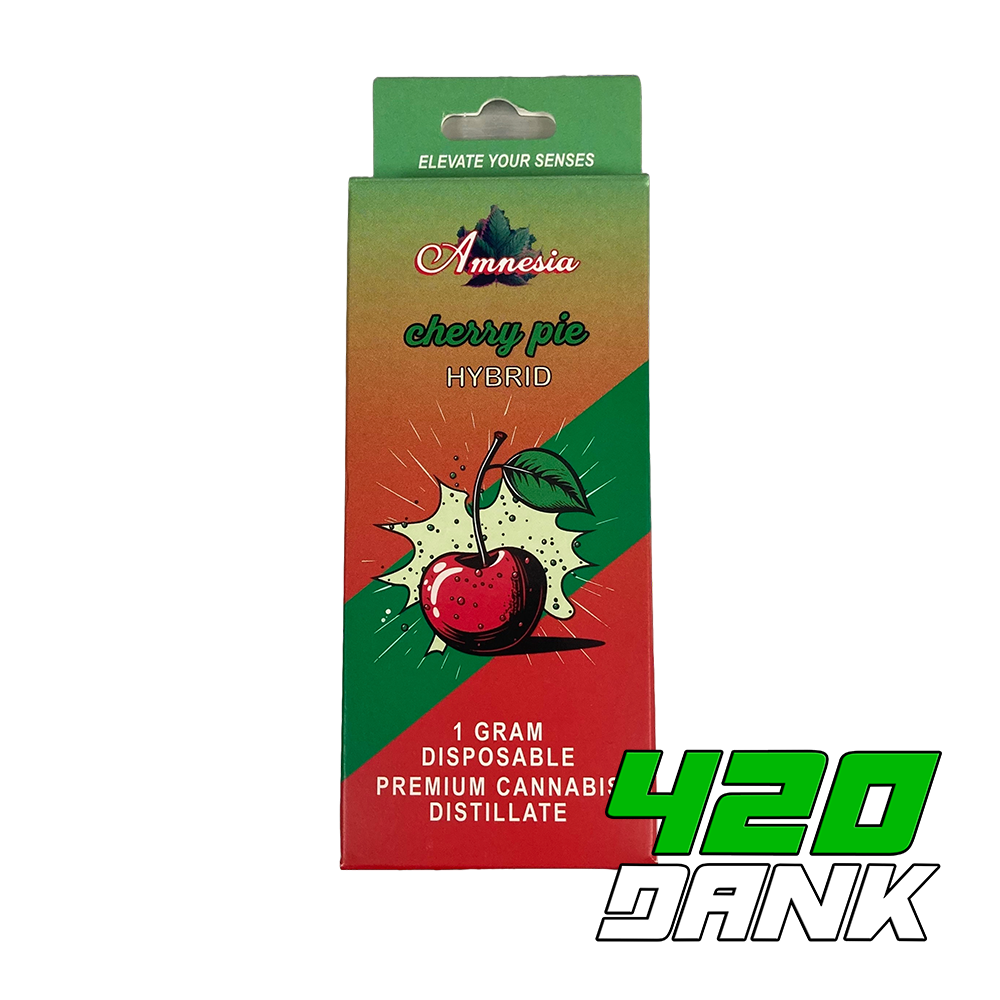 Photograph of product: Amnesia - Disposable - Cherry Pie (H)