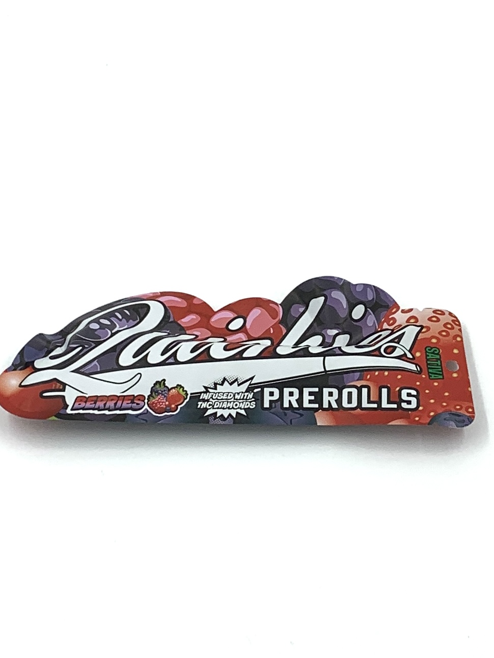 Photograph of product: Berries 1g Diamond Infused Preroll By Quickies (47.58%)TH-oui