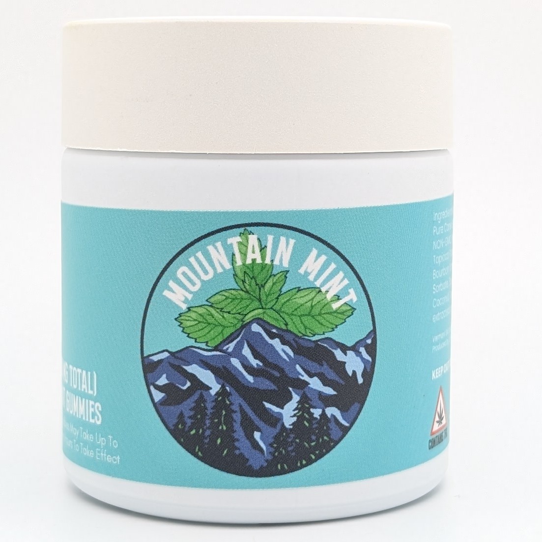 Photograph of product: Spearmint Gummies 100mg