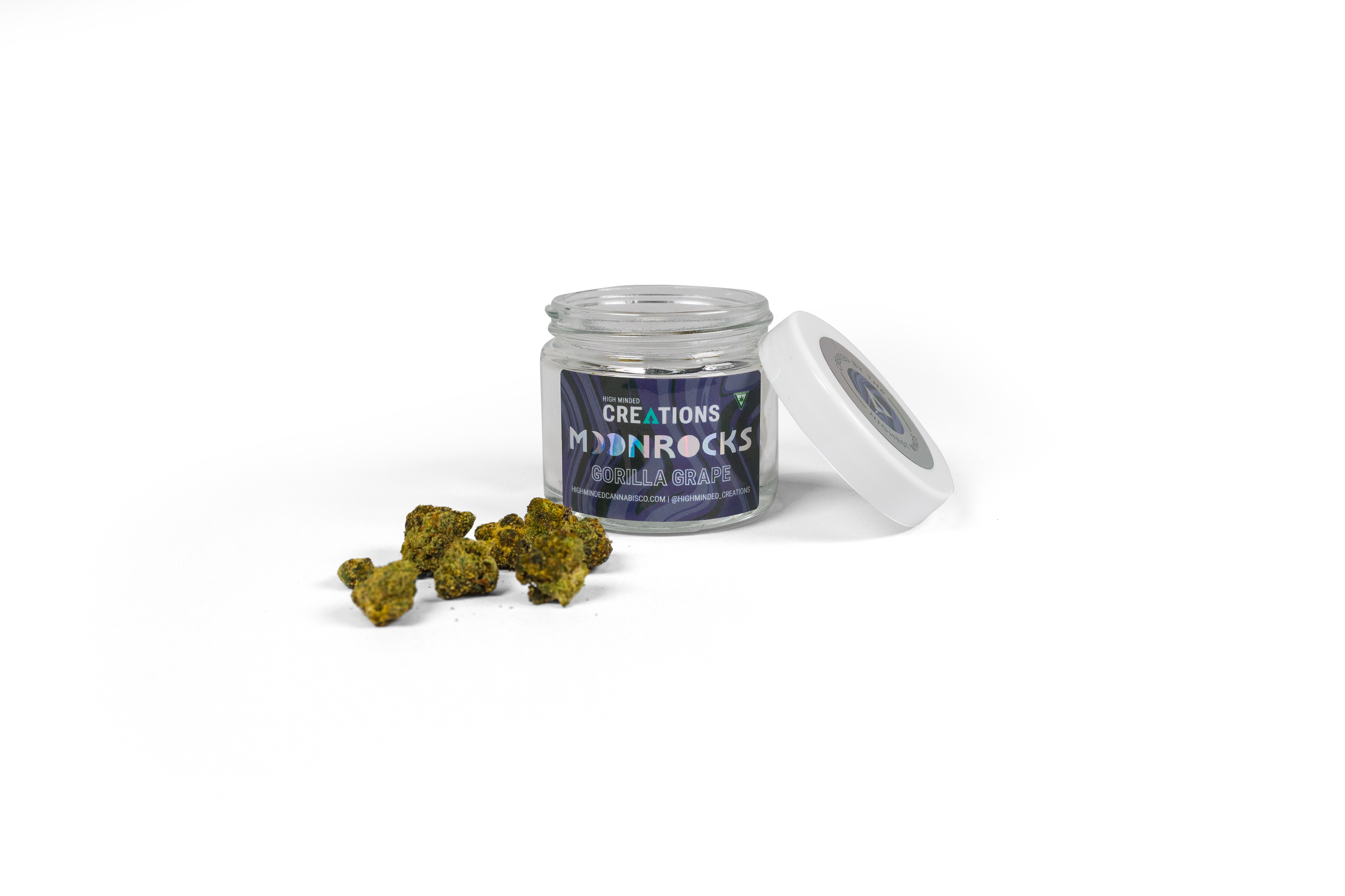 Photograph of product: High Minded - Moon Rocks - Gorilla Grape