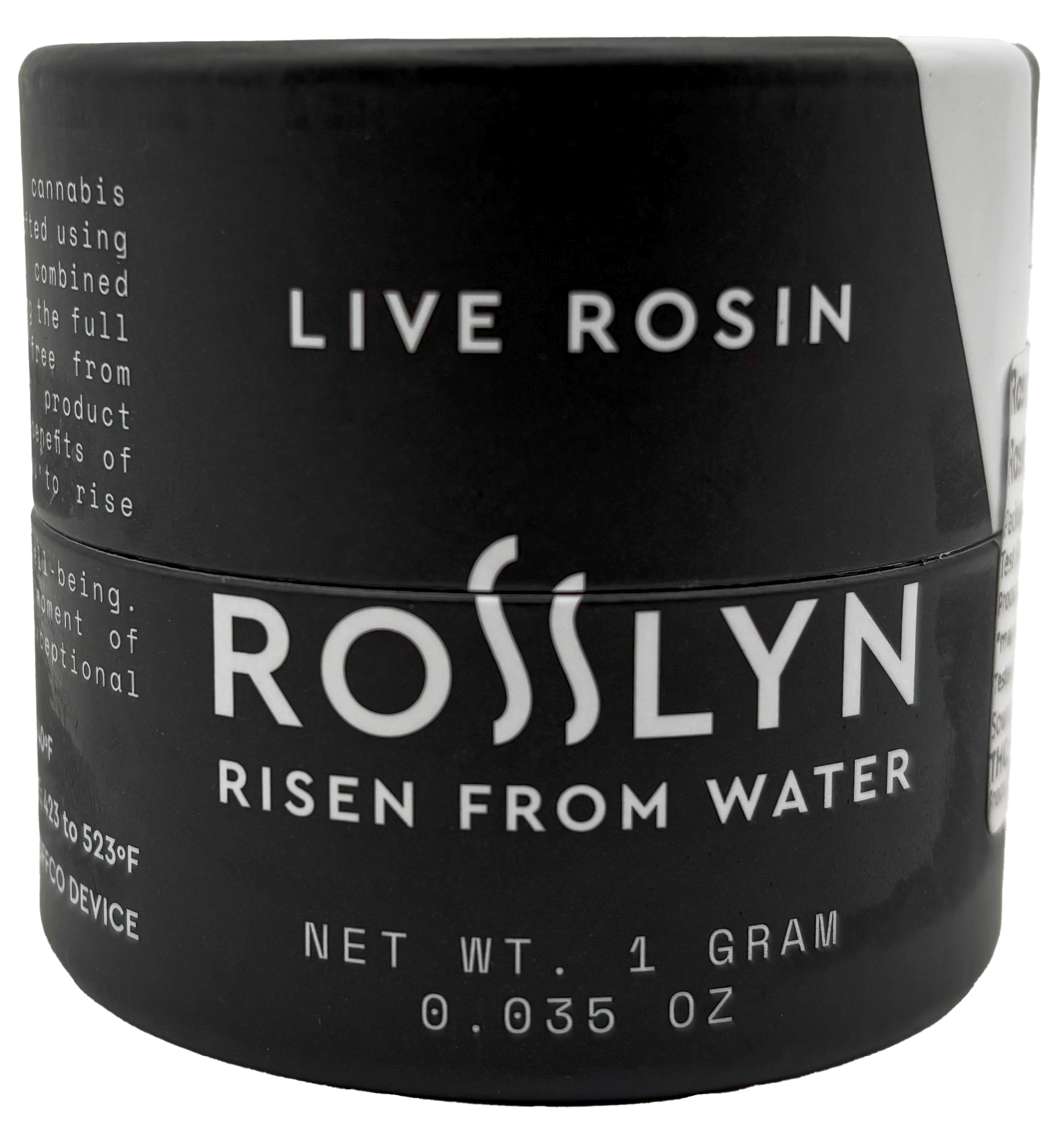 Photograph of product: Rosslyn | Razzlez | Live Rosin Concentrate