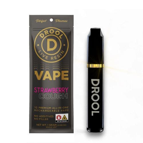 Photograph of product: Strawberry Cough Live Resin 1g Disposable