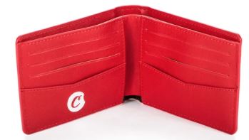 Photograph of product: Cookies - Textured Faux Leather Wallet | Red