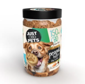 Photograph of product: Just CBD Dog Treats 150mg - Chicken and Rice
