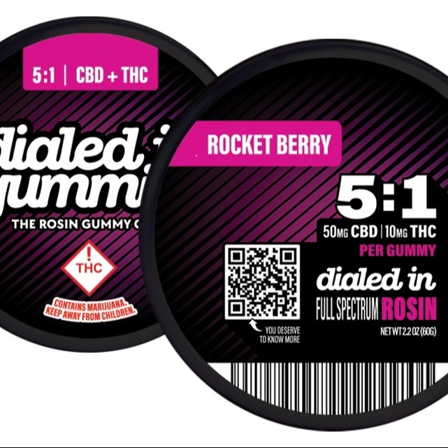 Photograph of product: Rosin Gummies-  Rocket Berry