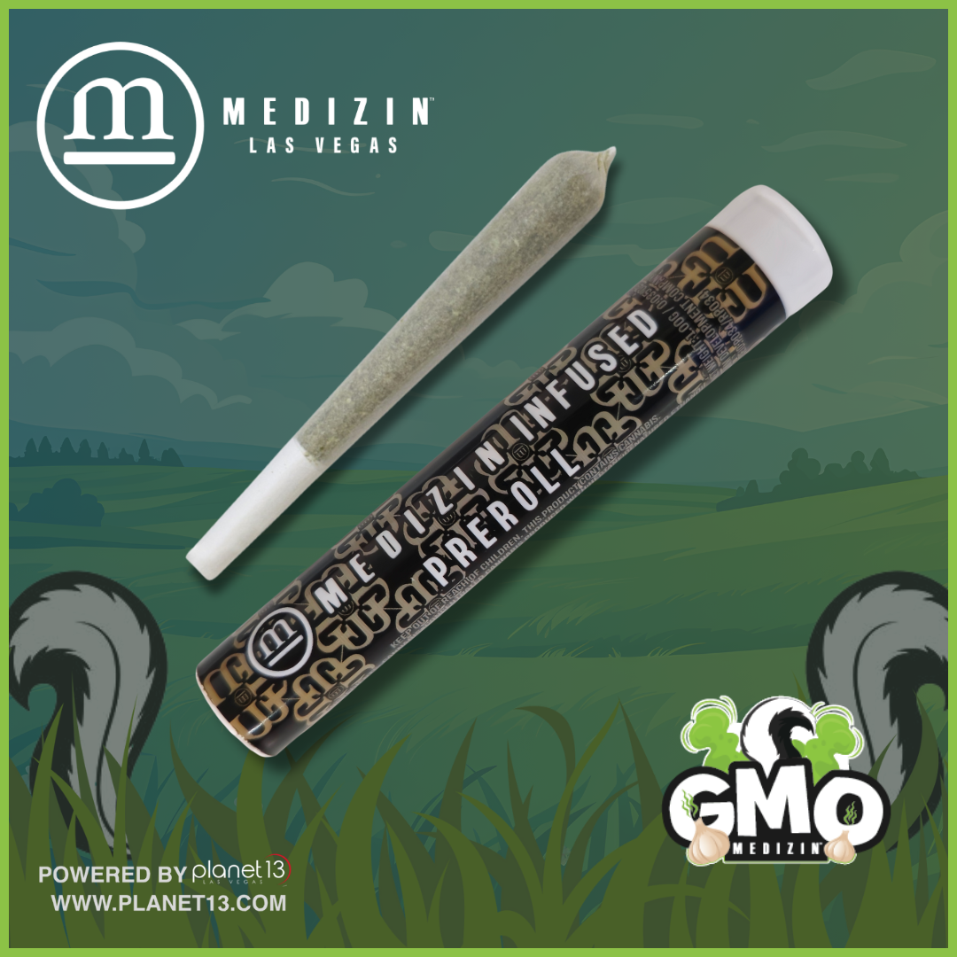 Photograph of product: GMO 1g Infused Preroll