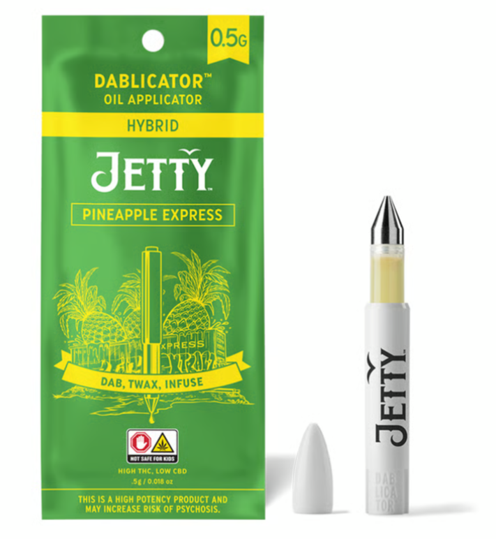 Photograph of product: Jetty | Pineapple Express | Concentrates | Dablicator | .5g