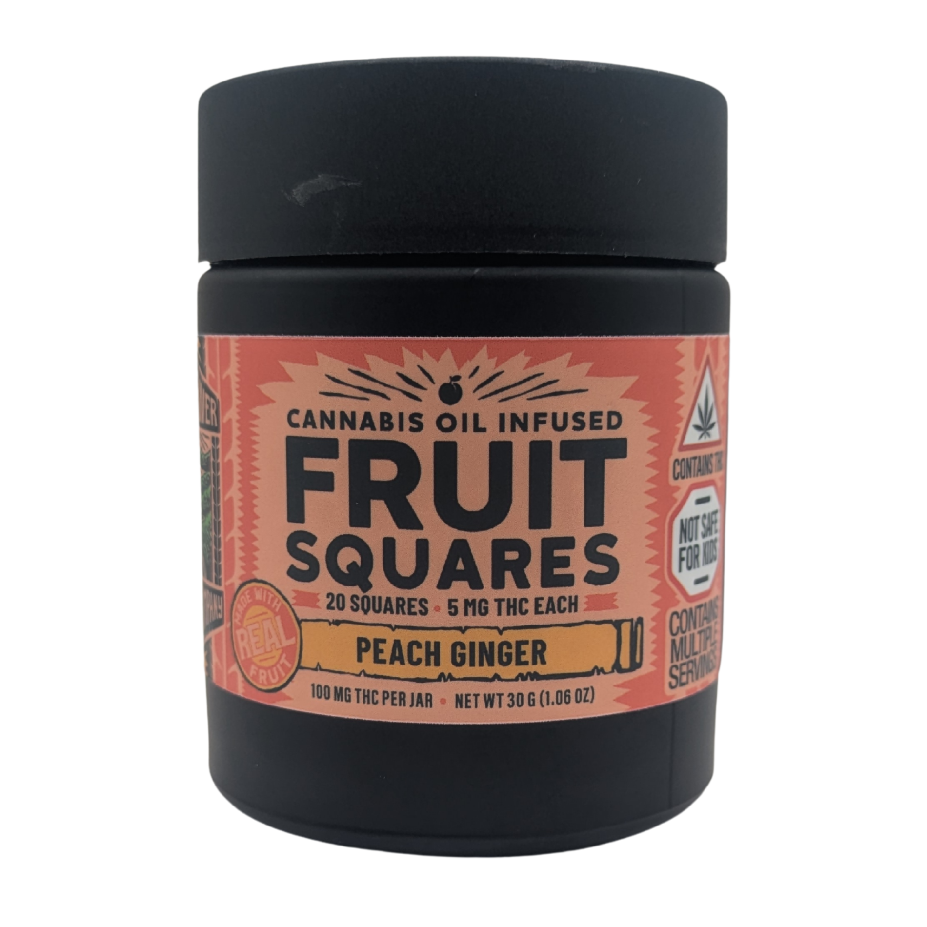 Photograph of product: Peach Ginger Fruit Squares