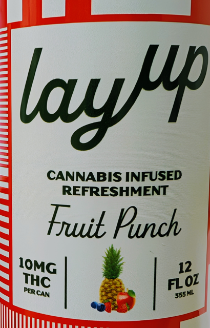 Photograph of product: LayUp - Fruit Punch - Single Infused Beverage