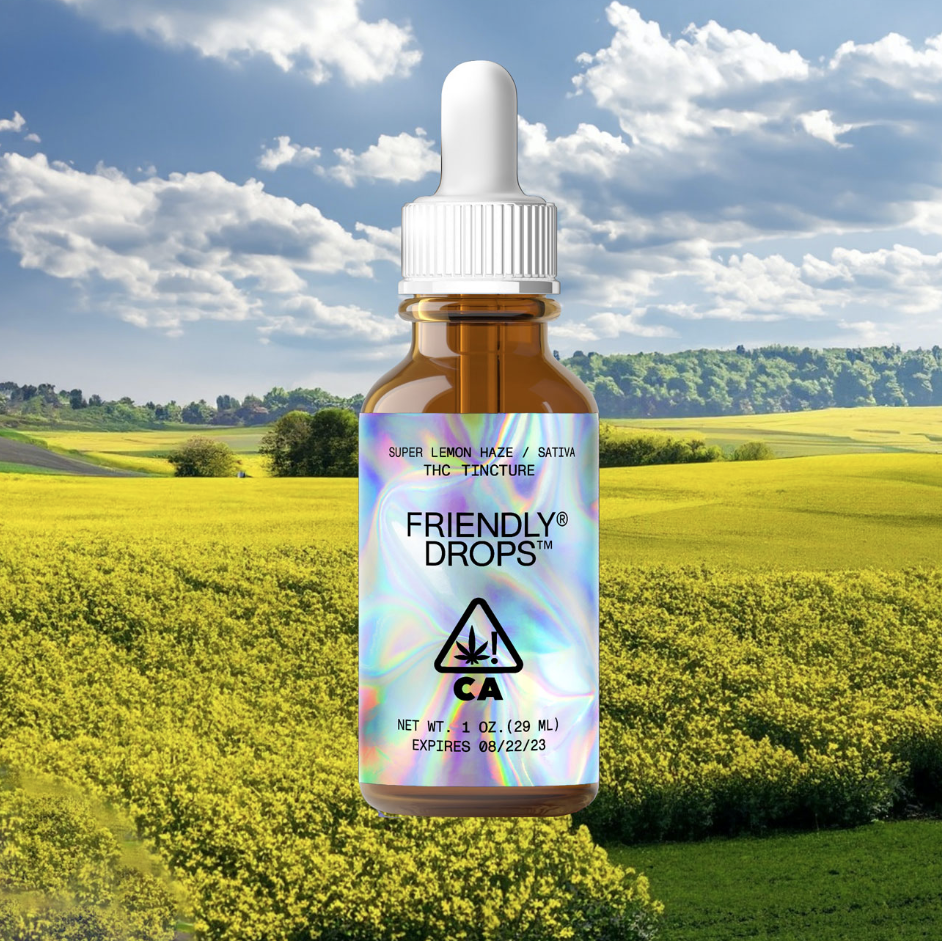 Photograph of product: Super Lemon Haze (S) Full Spectrum TINCTURE - Friendly Brand