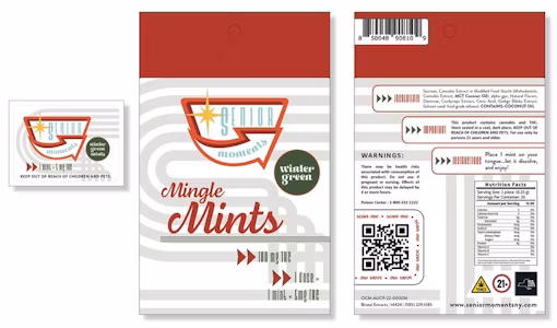 Photograph of product: Senior Moments | Nano Time Machine |  20 Pack 100mg