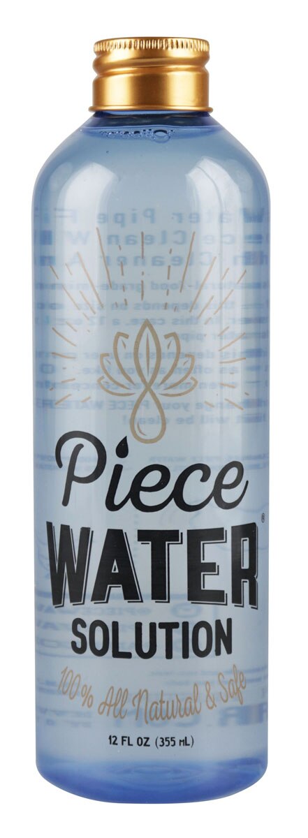 Photograph of Product: Piece Water Water Pipe H2O Replacement Solution | 12oz (A0105)