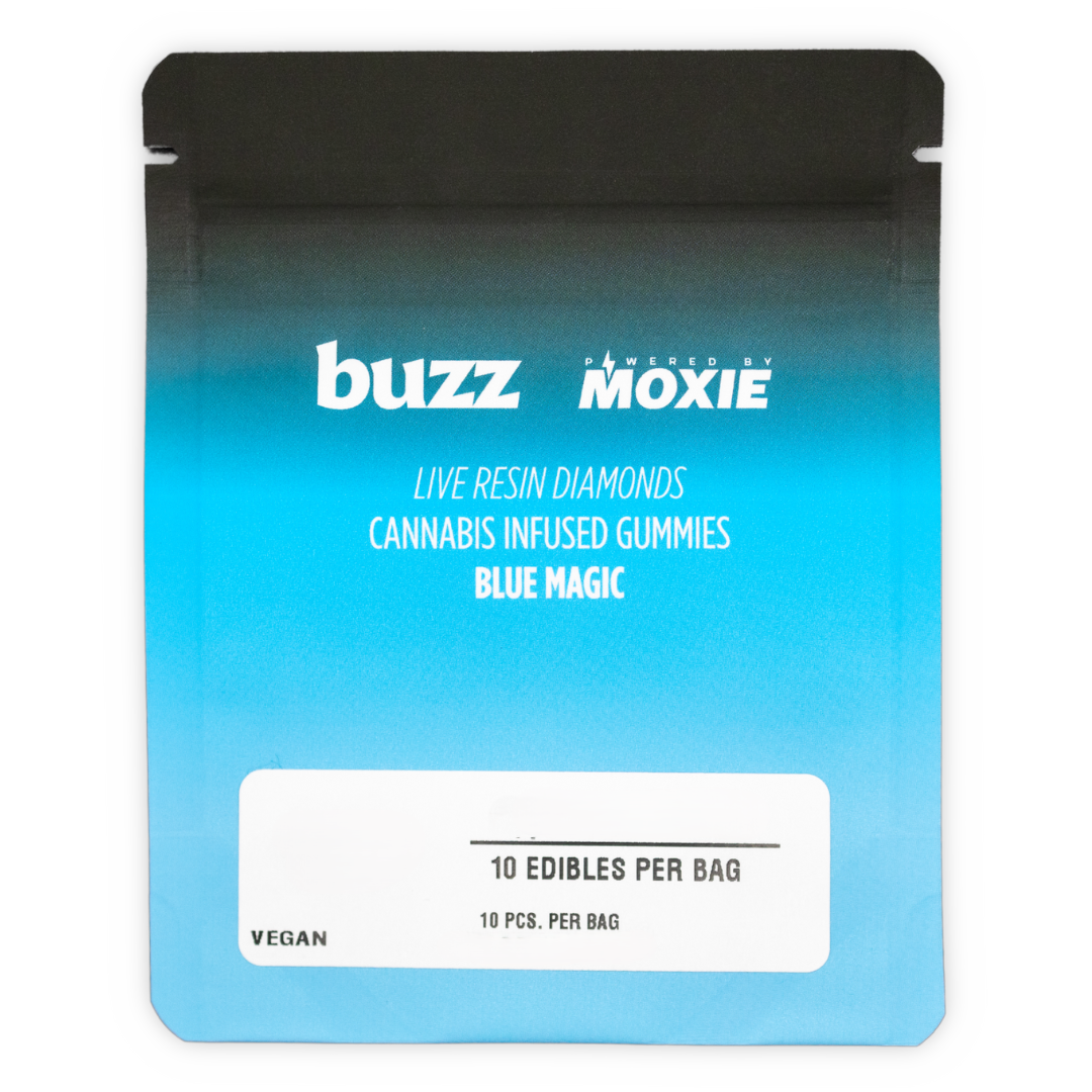 Photograph of product: Blue Magic | 90mg - 10 count