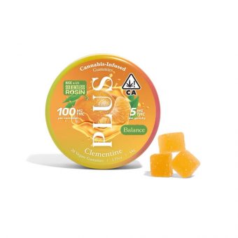 Photograph of product: CLEMENTINE 100MG 20 PACK GUMMIES
