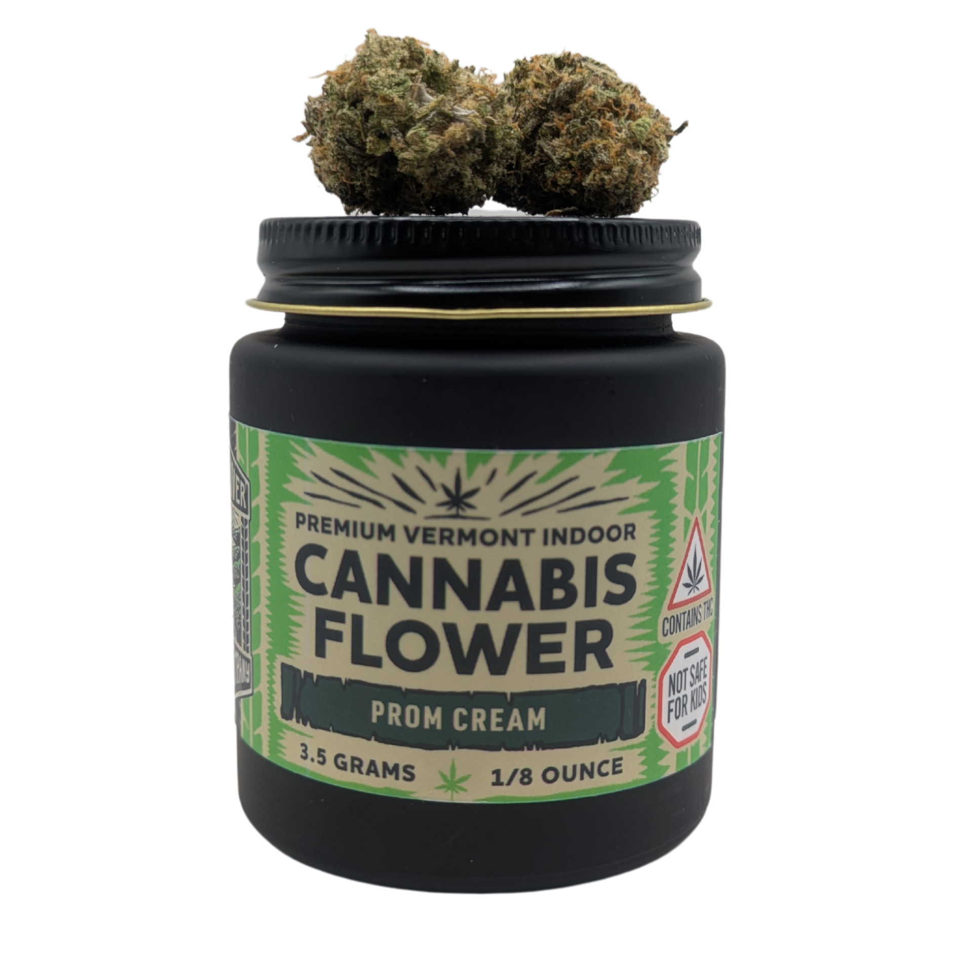 Photograph of product: Prom Cream | 1/8 Indoor Flower | - 3.5g