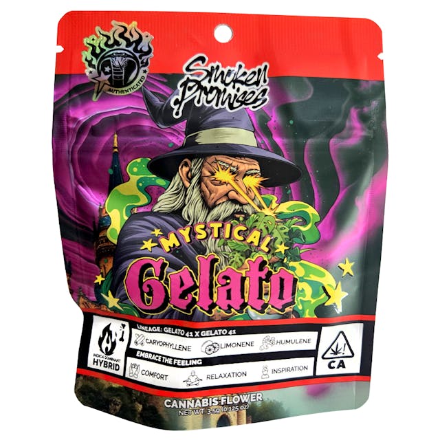 Photograph of product: MYSTICAL GELATO 29.81% 3.5g - Eighth