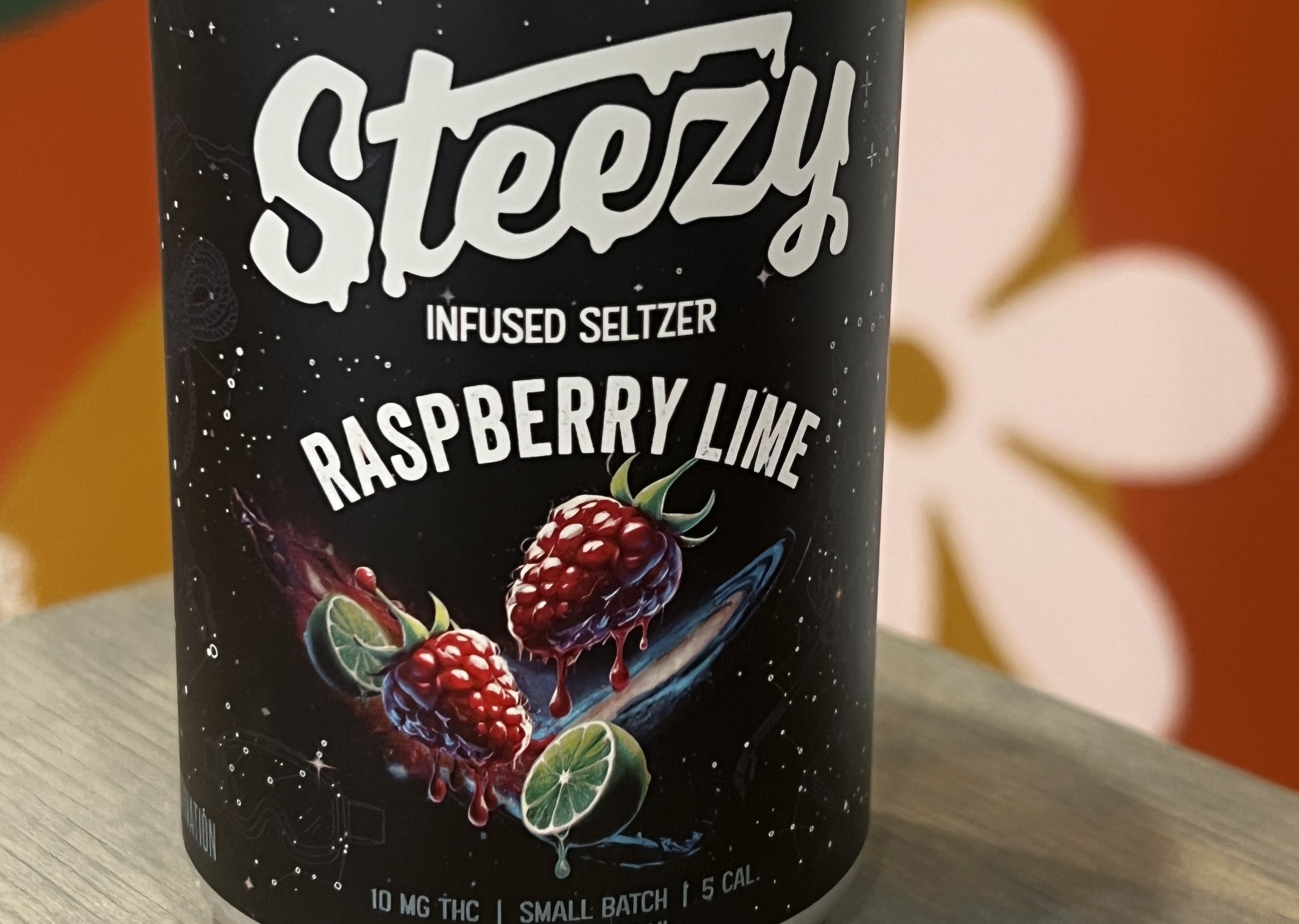 Photograph of product: Steezy: Raspberry Lime Seltzer