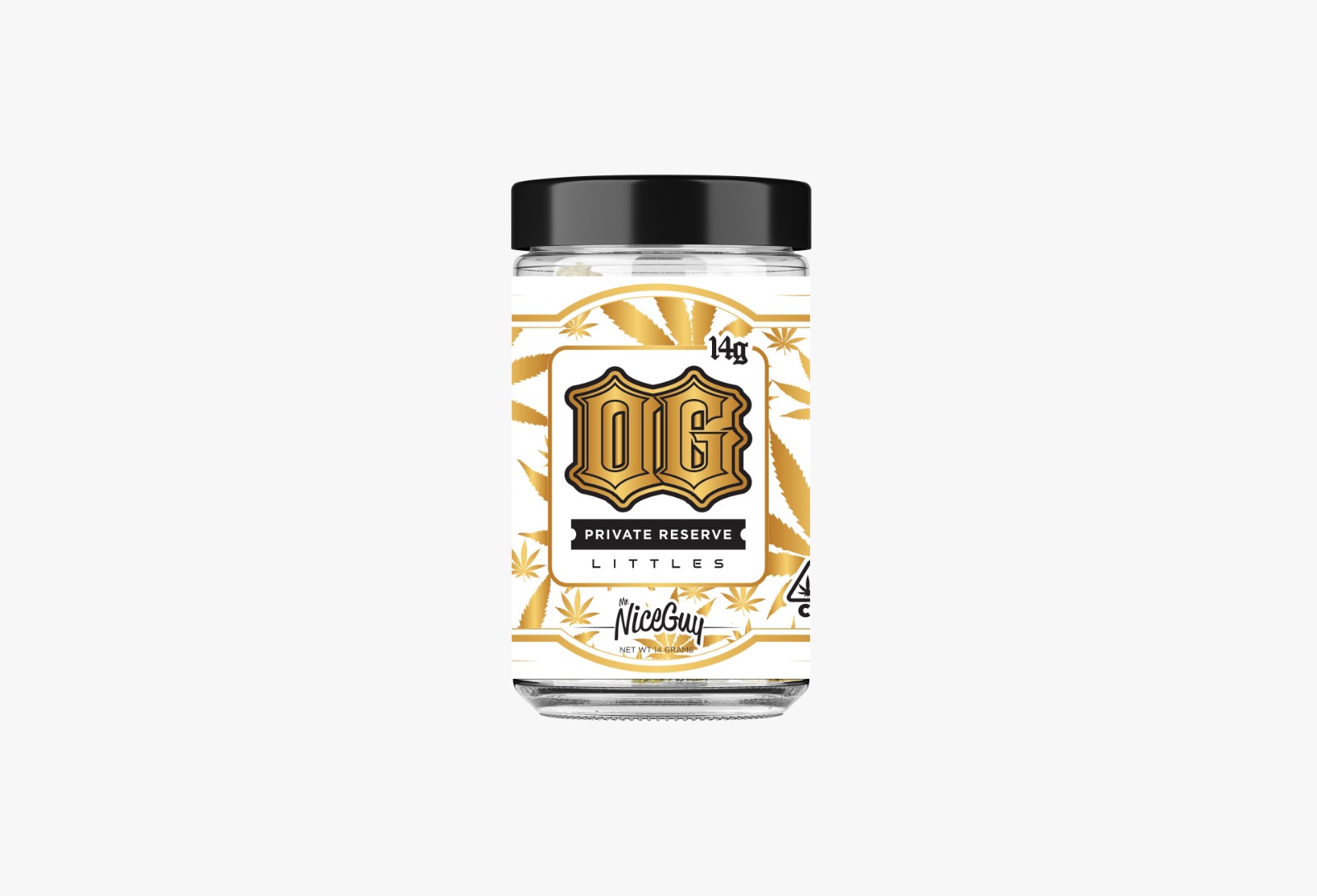 Photograph of product: MR. NICE GUY PRIVATE RESERVE LITTLES - 14G - Oui'd - FLORIDA KUSH