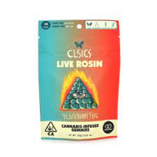 Photograph of product: BLACKBERRY FIRE LIVE ROSIN GUMMIES