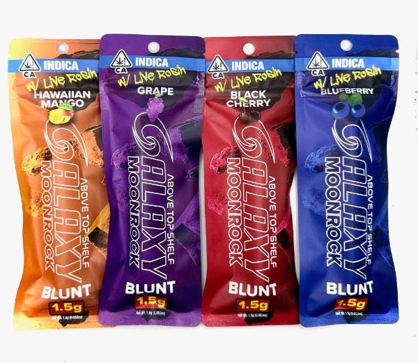 Photograph of product: Live Rosin Moonrock Blunt  - Watermelon - 1.5g