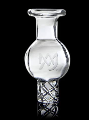Photograph of product: MJ Arsenal Spinner Carb Cap | Clear