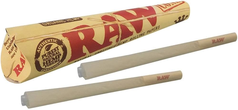 Photograph of product: Cones - Raw Organic Hemp - 6pk