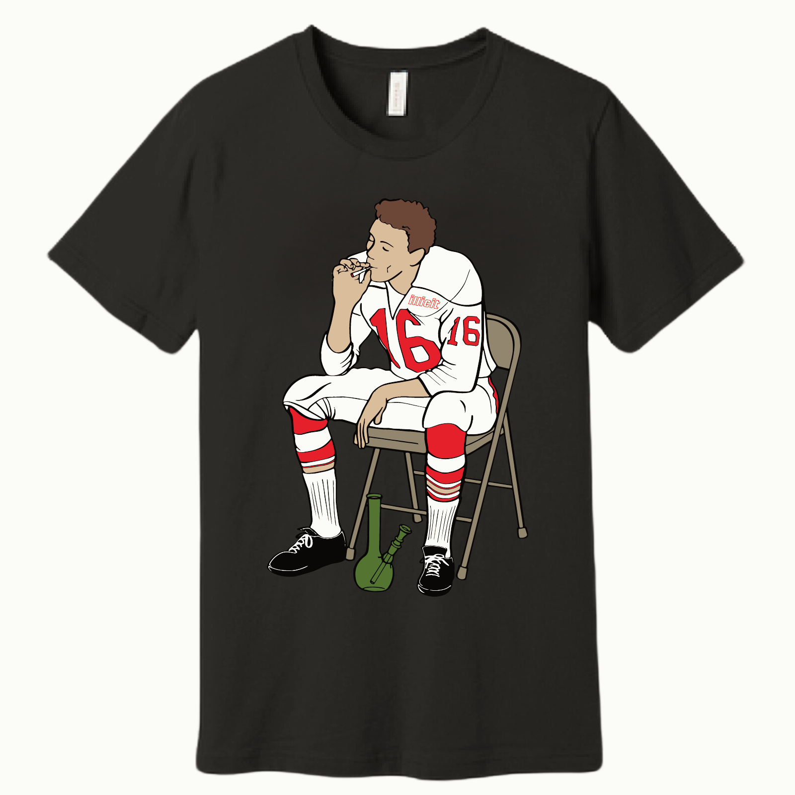 Photograph of product: Smoke Break T-Shirt | Black