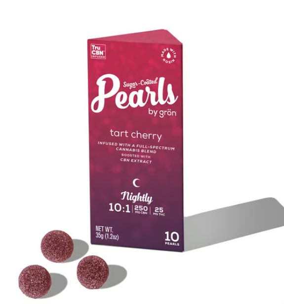 Photograph of product: 10:1 Tart Cherry Pearls | 100mg