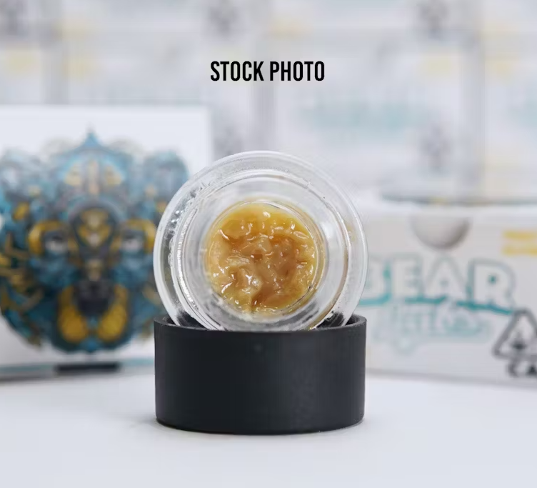Photograph of product: Bear Labs Dolce de Papaya Tier 3 Live Rosin 1g