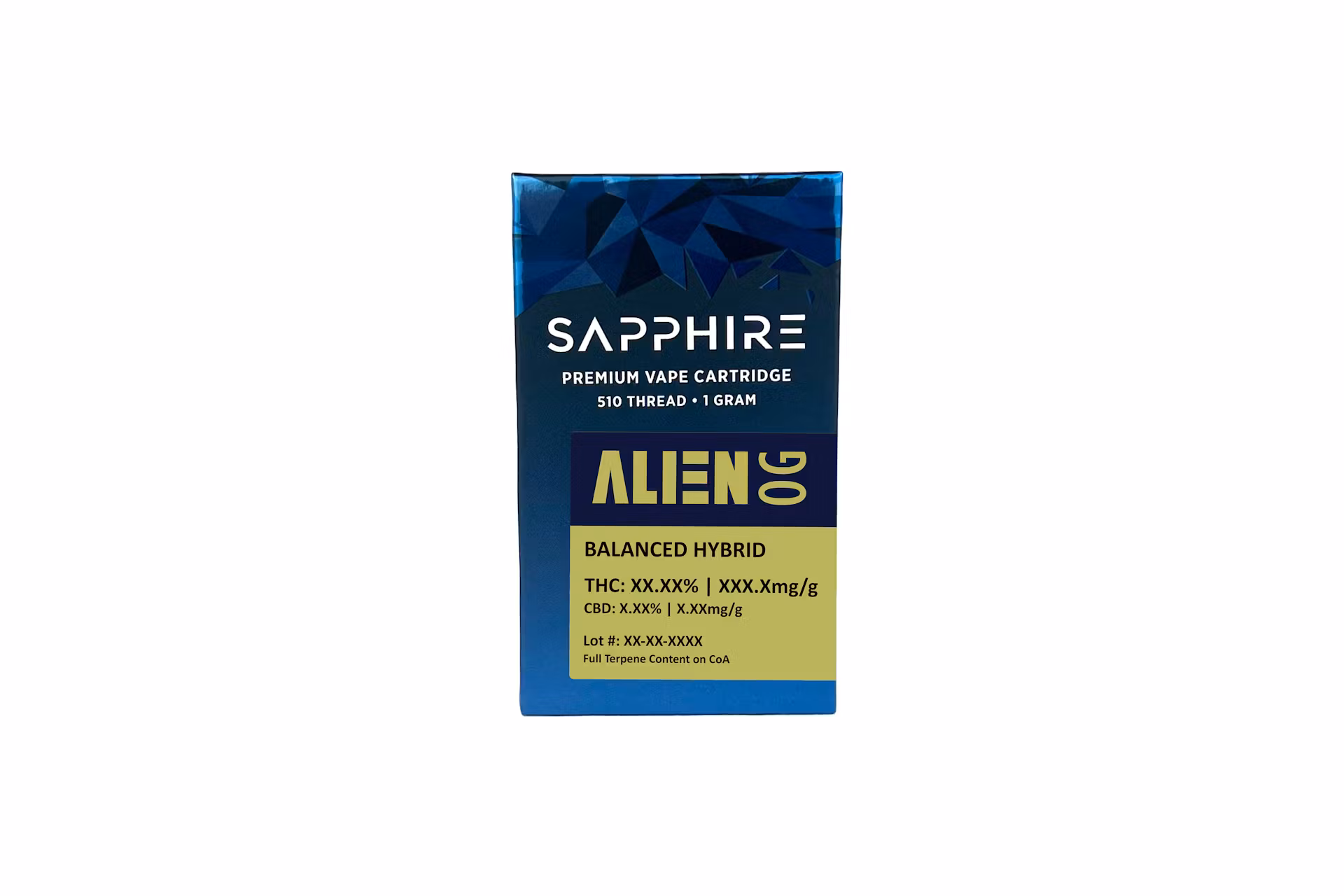 Photograph of product: Sapphire / 510 Cart / / Alien OG