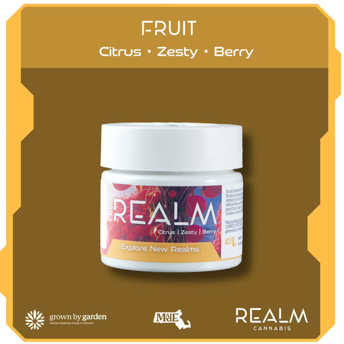 Photograph of product: Grape Crostata Flower | 3.5g