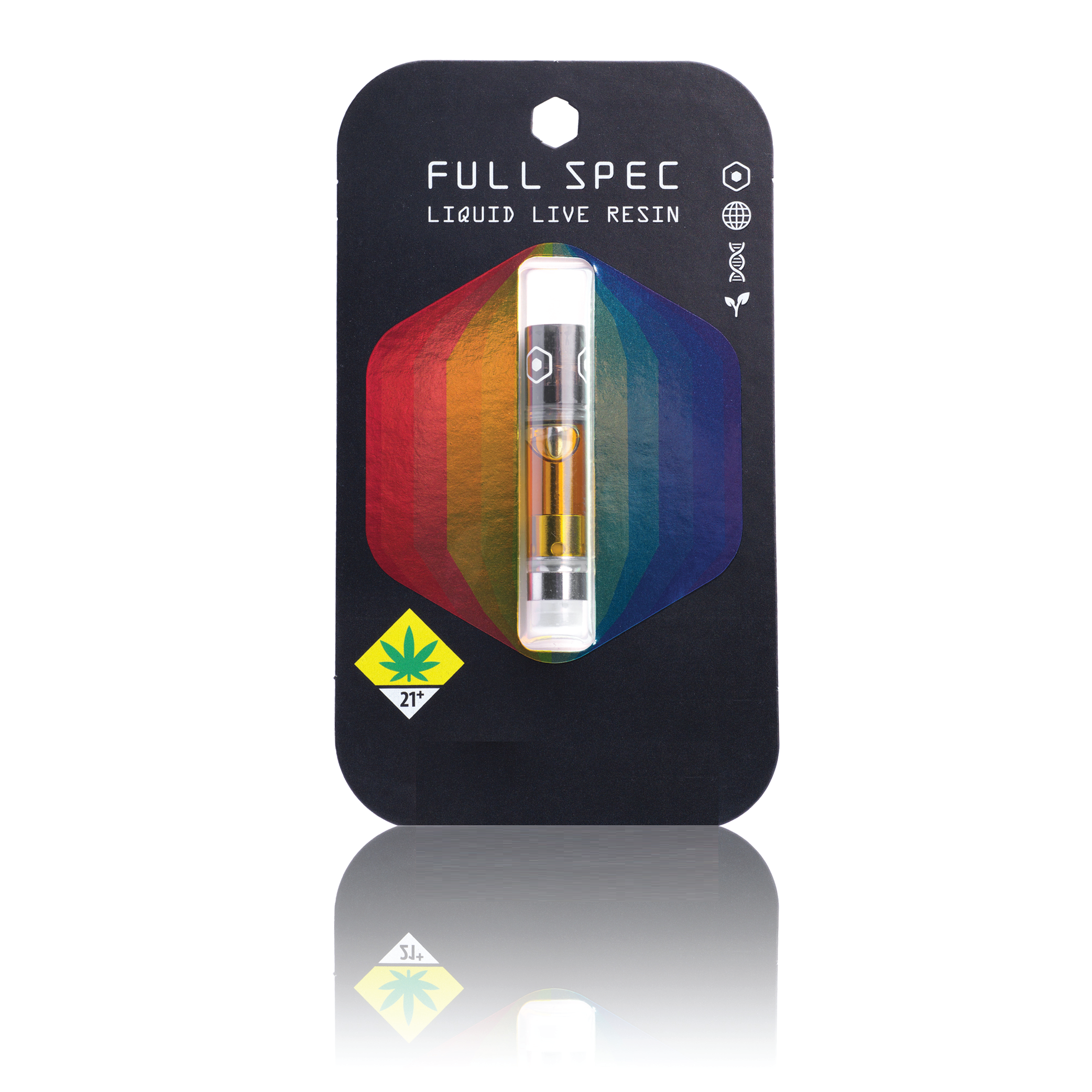 Photograph of product: Lavender Trainwreck - Full Spec - Cadet Liquid Live Resin Cartridge 01g