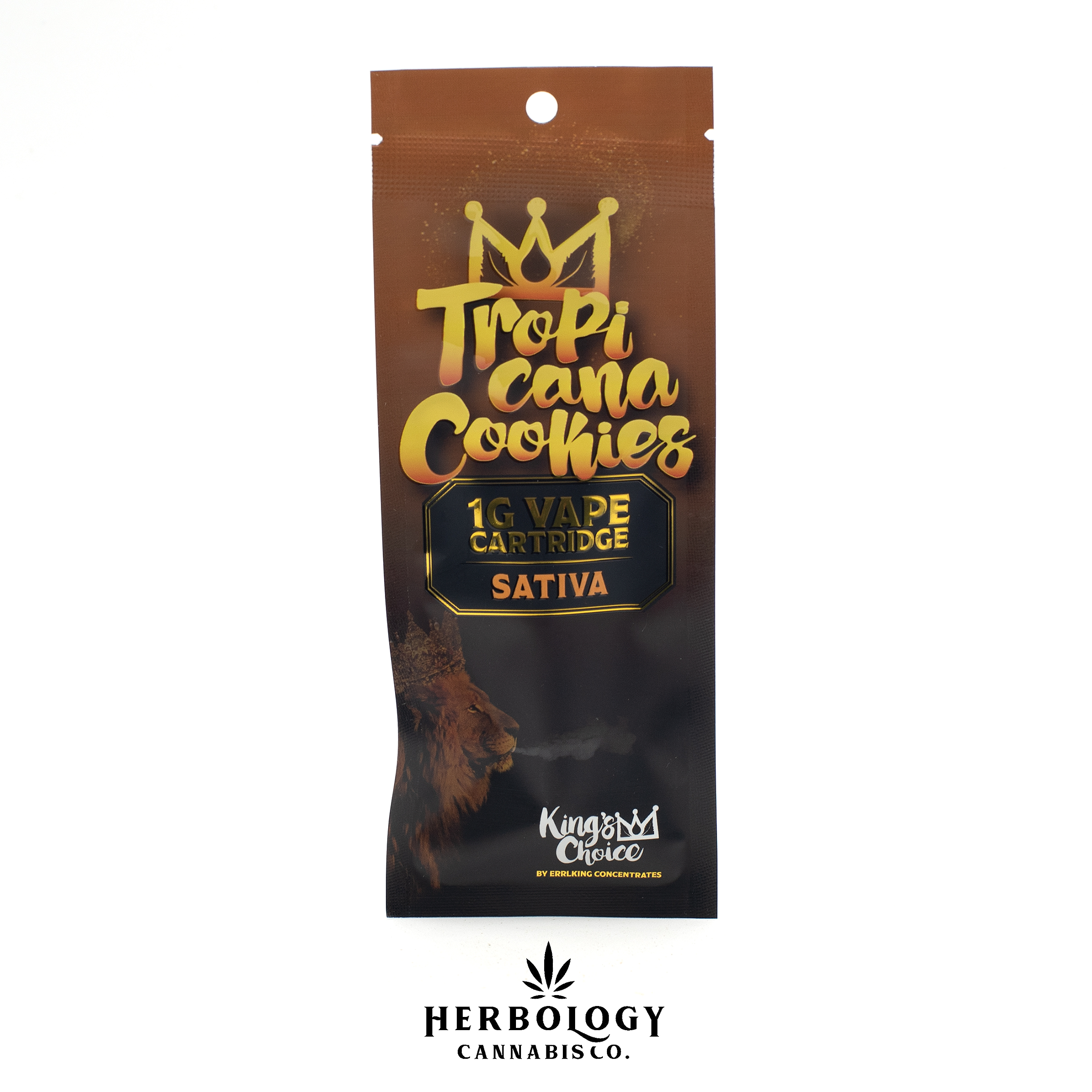 Photograph of product: Errlking | 510 Cart | King's Choice | Tropicana Cookies