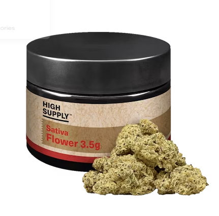 Photograph of product: HIGH SUPPLY ROLLINS FLOWER 3.5G