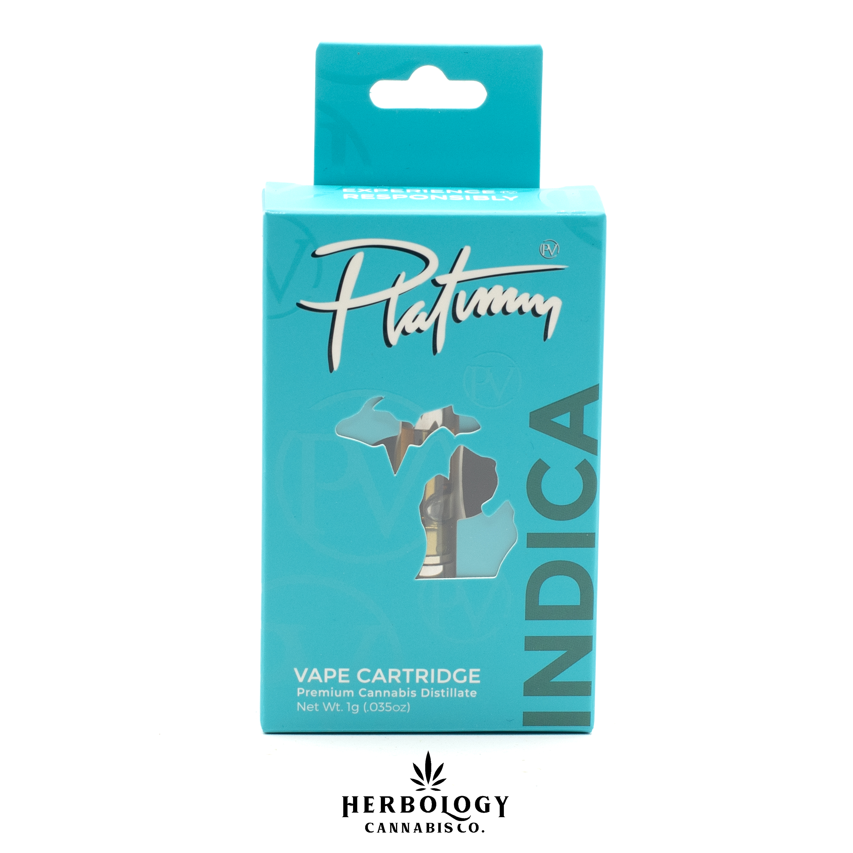Photograph of product: Platinum Vape | Distillate 510 Cart | Apples and Bananas | 1g