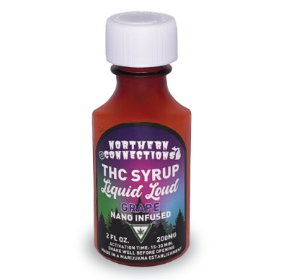 Photograph of product: Northern Connections - Liquid Loud - 200MG Syrup - Grape