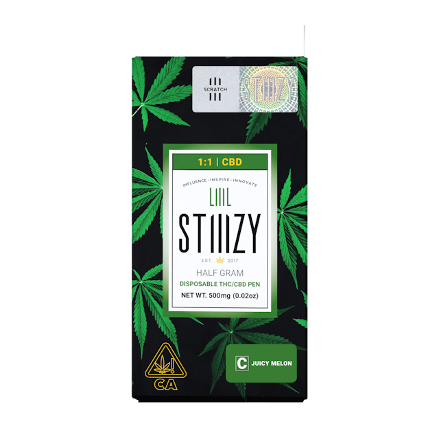Photograph of product: Juicy Melon | .5G CBD AIO | LIIIL - 