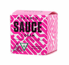 Photograph of product: Pyramid Concentrate 1g Sauce- The Muffin Man