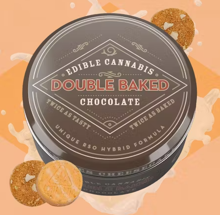 Photograph of product: Chocolate - 100mg (20Pk) - Carrot Cake - Hybrid - Double Baked