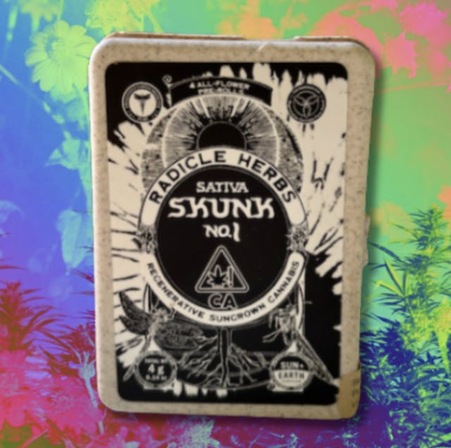 Photograph of product: Skunk No 1 - 1g Preroll 4pack - 