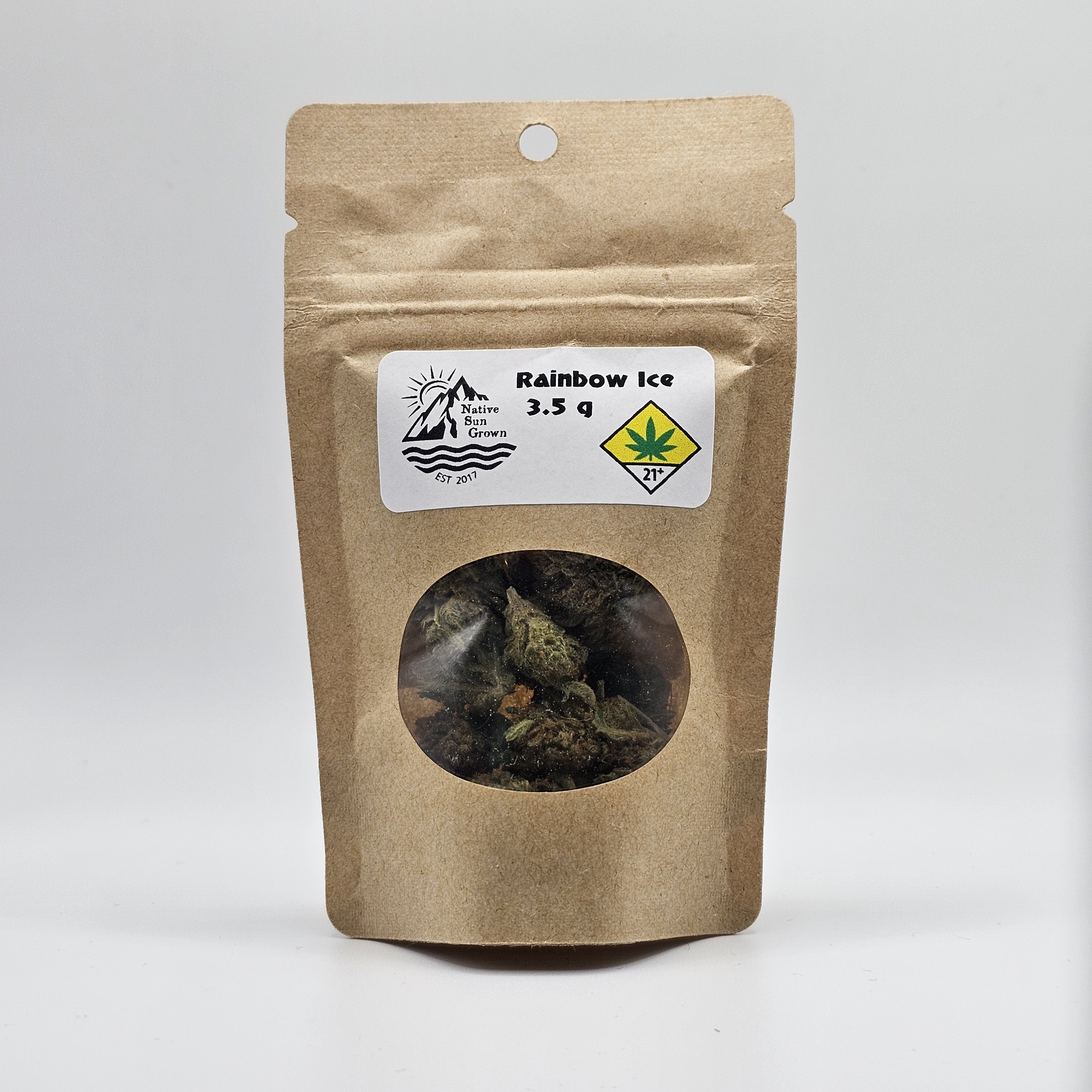 Photograph of product: Native Sun Grown | Flower 28g | Rainbow Ice