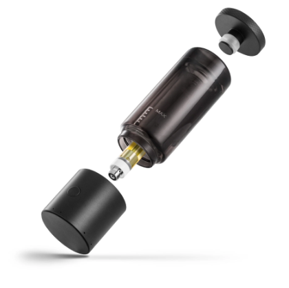 Photograph of product: Carti9 Water Filtered 510 Vaporizer -Black