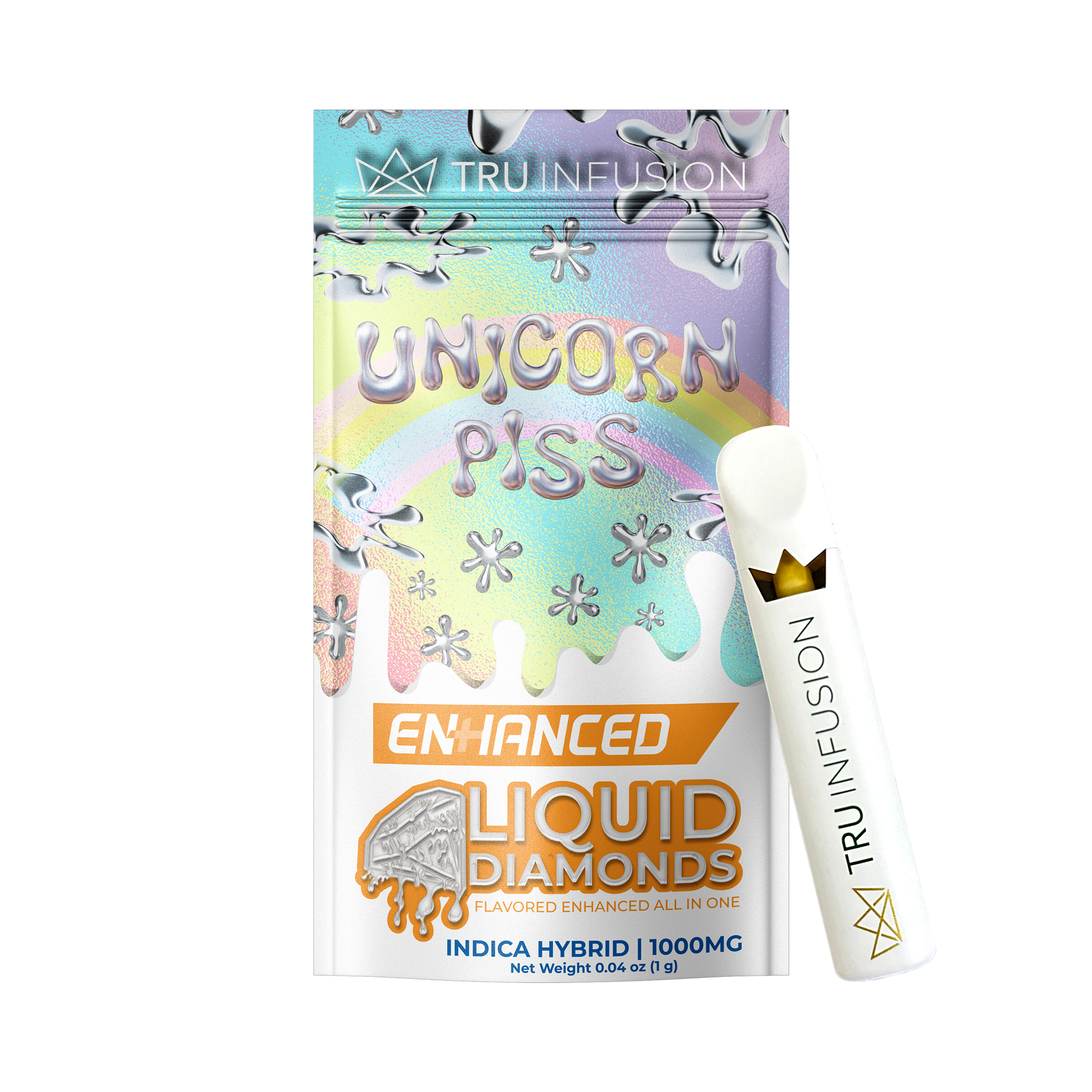 Photograph of product: Unicorn Piss Enhanced Liquid Diamond AIO 1g