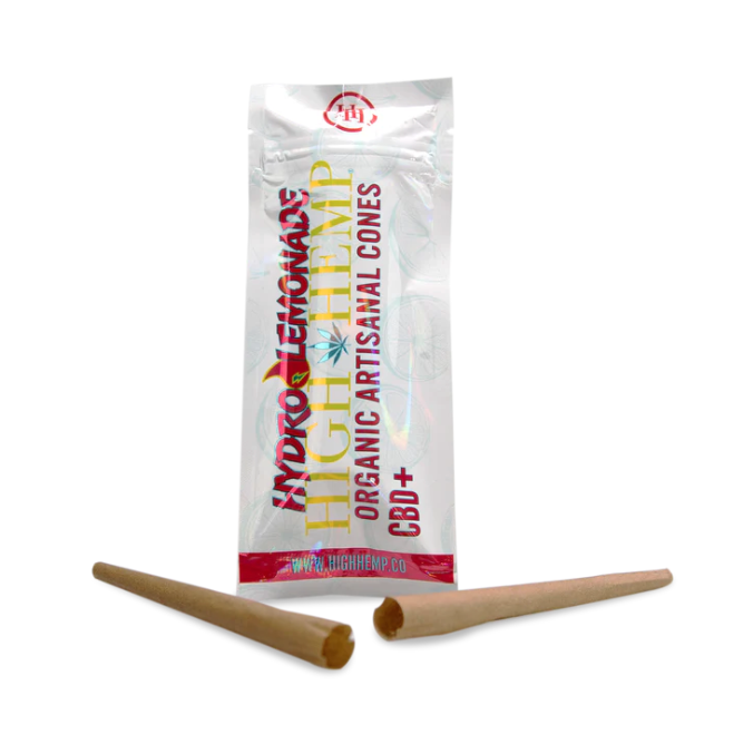 Photograph of product: High Hemp - Organic Hemp Cones | Honey Pot Swirl 2pk