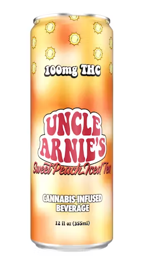 Photograph of product: Sweet Peach Iced Tea [H] | 12oz 100mg Beverage | Uncle Arnie's