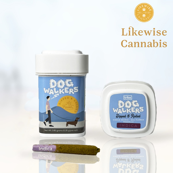 Photograph of product: TRIBE - 11-PACK 5.5G DIPPED AND ROLLED HYBRID DOGWALKERS