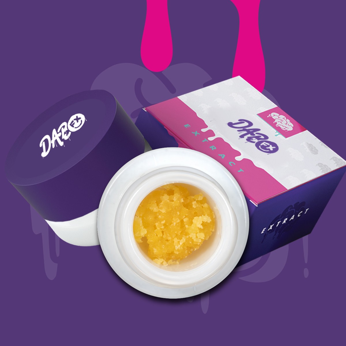 Photograph of product: Cured Crumble Concentrate - - 99 Cookies - Hybrid - Dab Fx