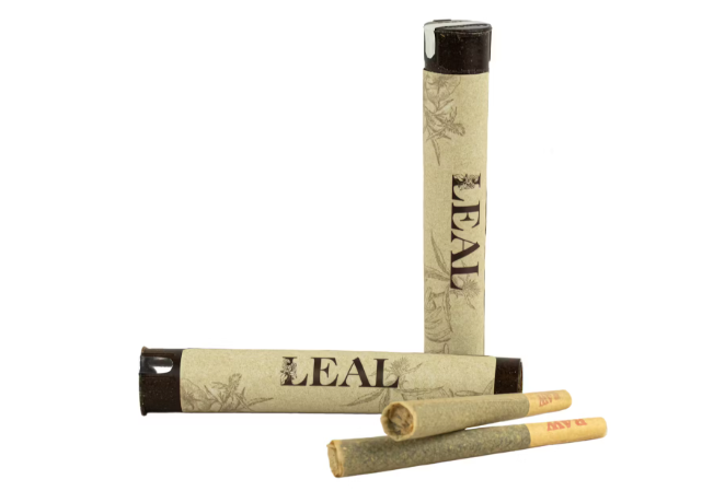 Photograph of product: Leal | Platinum Lemon Cherry Gelato |  Pre-roll | 1g